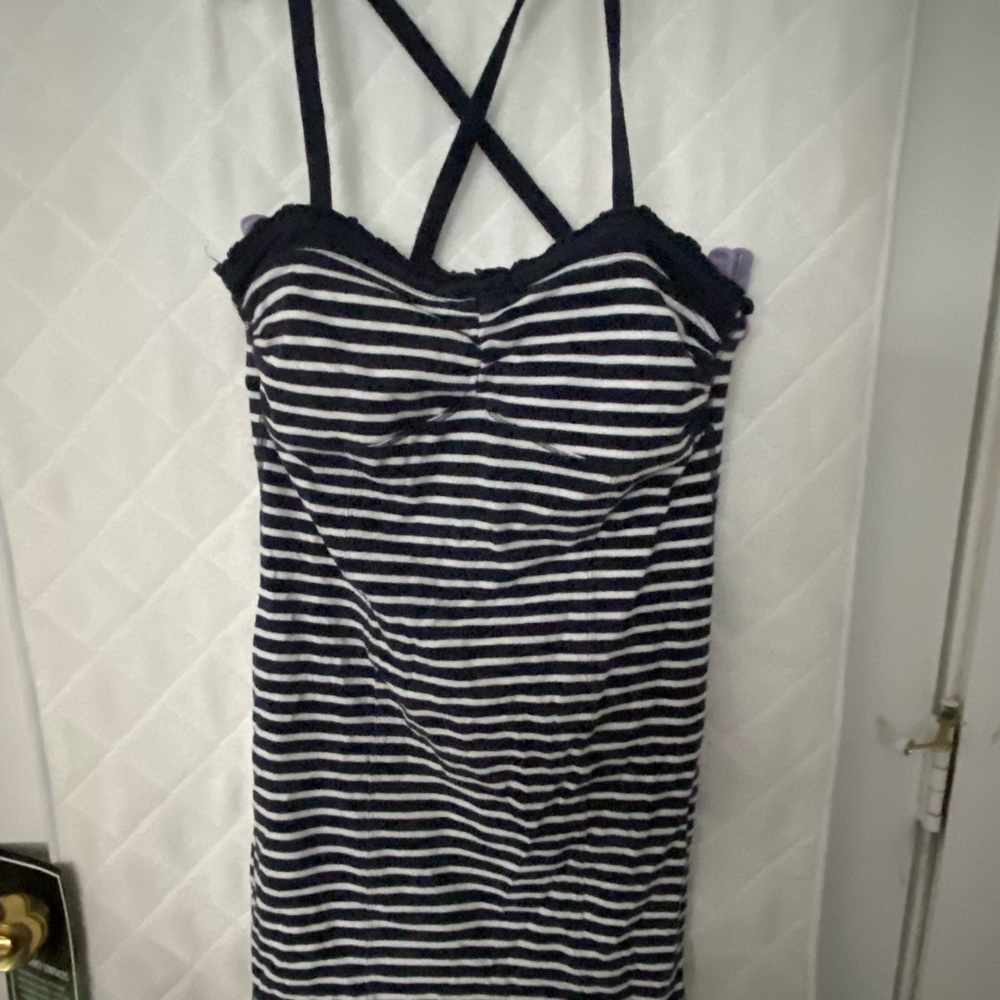 Abercrombie cross strap tight dress